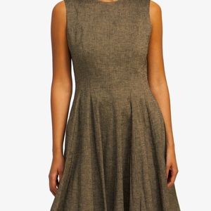 Theory Crushed Linen Dress